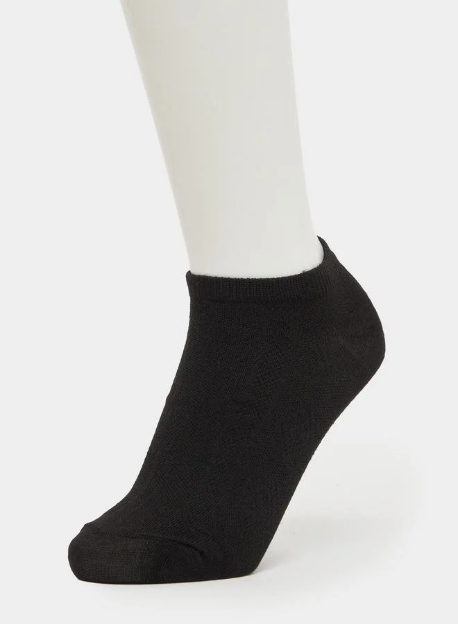 Styli  Pack of 5- Breathable Comfortable Hollow Detail Soft Socks for Men | Best Price UAE